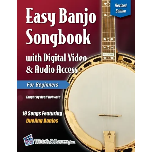 Easy Banjo Songbook: With Digital Video & Audio Access - Paperback