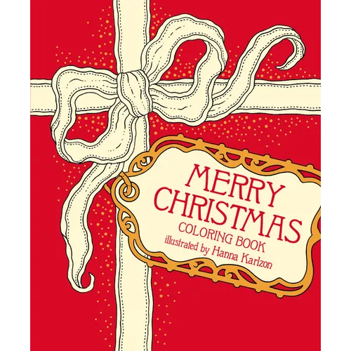 Merry Christmas Coloring Book - Hardcover