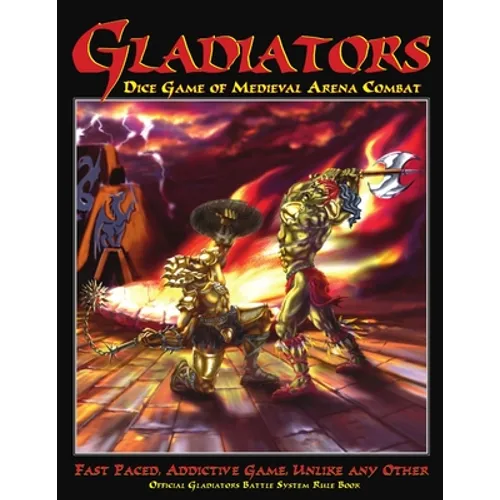 Gladiators - Dice Game of Medieval Combat - Paperback