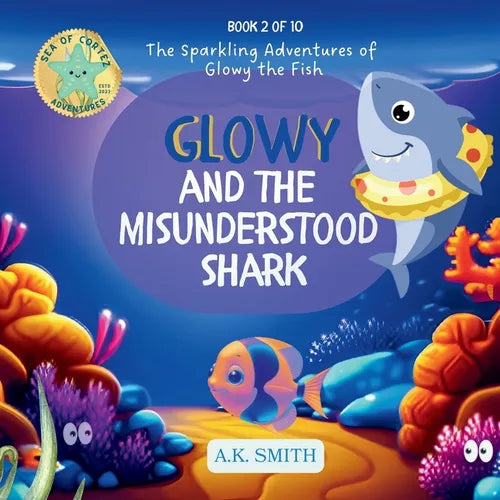 Glowy and the Misunderstood Shark: The Sparkling Adventures of Glowy the Fish. - Paperback