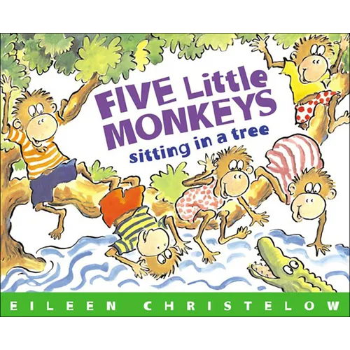 Five Little Monkeys Sitting in a Tree - Hardcover