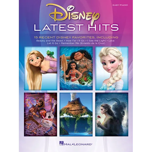 Disney Latest Hits: 15 Recent Disney Favorites - Paperback