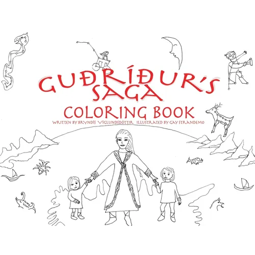 Guðríður's Saga Coloring Book - Paperback