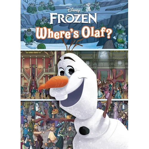 Disney Frozen: Where's Olaf? Look and Find - Hardcover