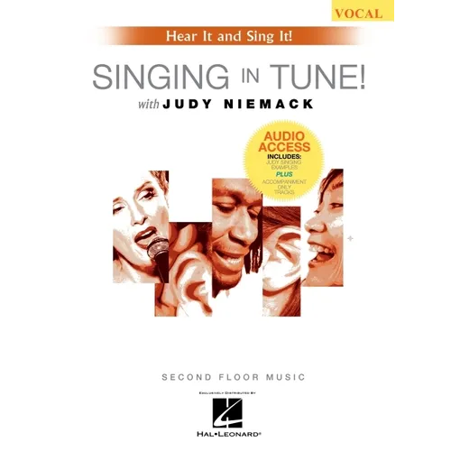 Singing in Tune - Hear It and Sing It! Series with Judy Niemack - Book with Online Audio Tracks - Paperback