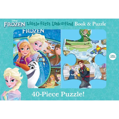 Disney Frozen: Little First Look and Find Book & Puzzle - Hardcover