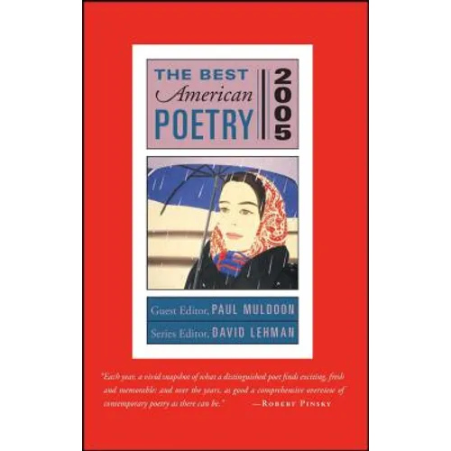 The Best American Poetry 2005: Series Editor David Lehman - Paperback
