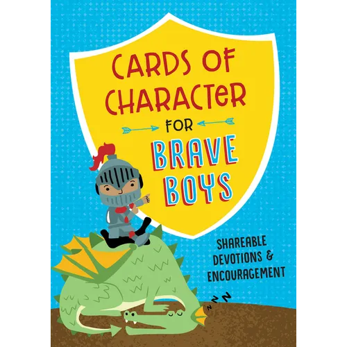 Cards of Character for Brave Boys: Shareable Devotions and Encouragement - Paperback