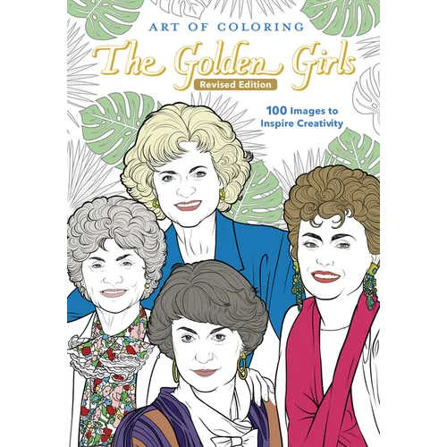 Art of Coloring: Golden Girls - Paperback