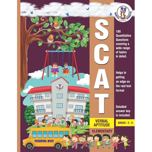 SCAT Verbal Aptitude: SCAT- Elementary - Verbal Aptitude - Paperback