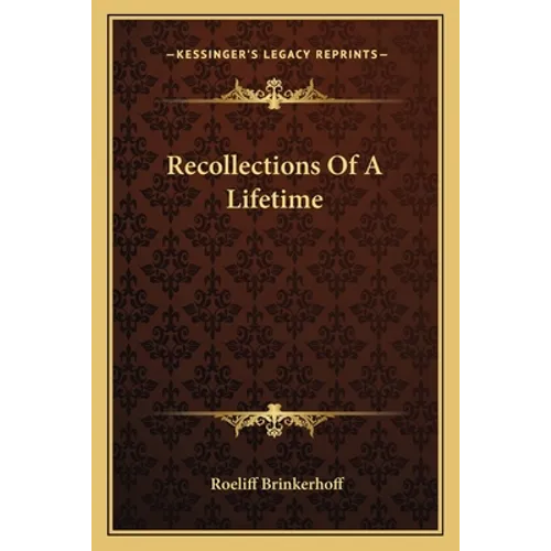 Recollections Of A Lifetime - Paperback