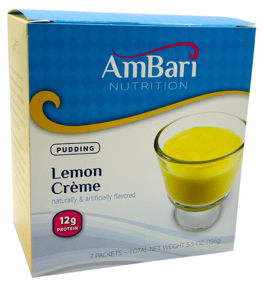 Lemon Creme Pudding