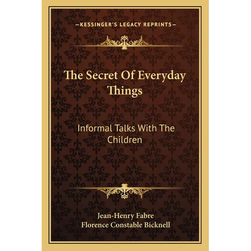 The Secret Of Everyday Things: Informal Talks With The Children - Paperback