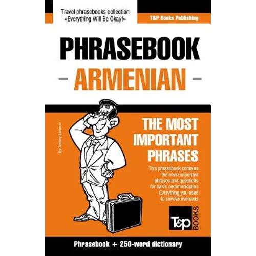 English-Armenian phrasebook and 250-word mini dictionary - Paperback