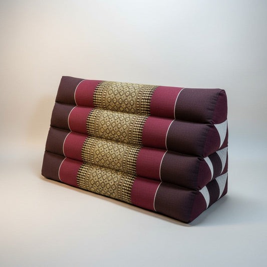 Kapok Filled Triangle Pillow from Thailand 10 Roll
