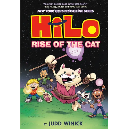 Hilo Book 10: Rise of the Cat: (A Graphic Novel) - Hardcover