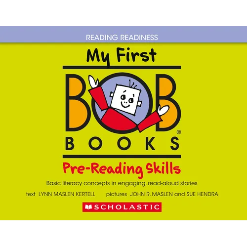 My First Bob Books - Pre-Reading Skills Hardcover Bind-Up Phonics, Ages 3 and Up, Pre-K (Reading Readiness) - Library Binding