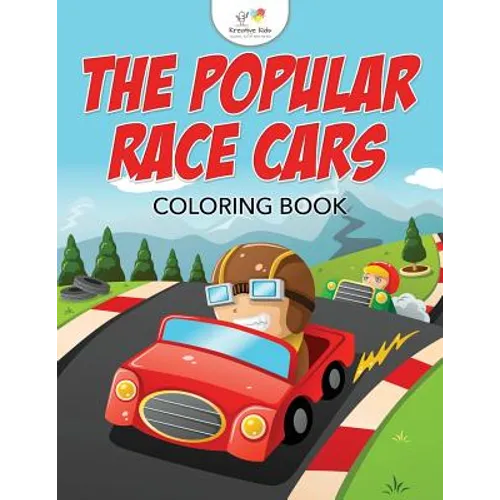 The Popular Race Cars Coloring Book - Paperback