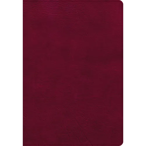 NASB Super Giant Print Reference Bible, Burgundy Leathertouch - Imitation Leather