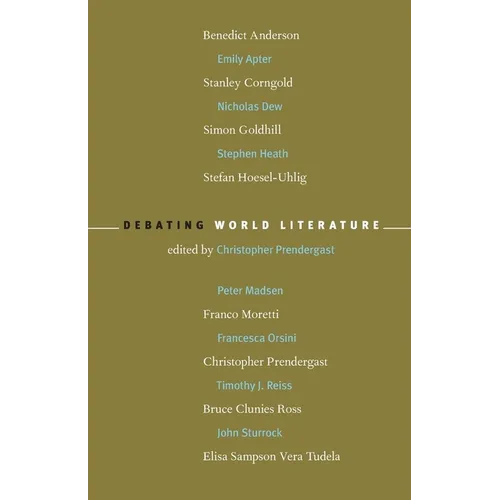 Debating World Literature - Paperback