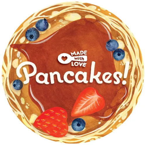 Made with Love: Pancakes! - Board Book