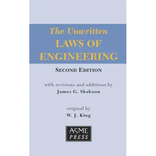 The Unwritten Laws of Engineering