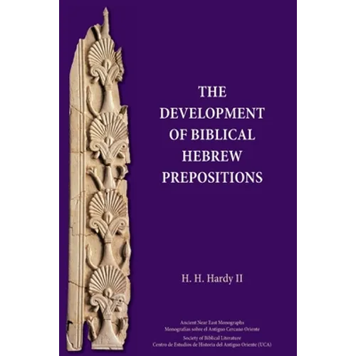 The Development of Biblical Hebrew Prepositions - Paperback