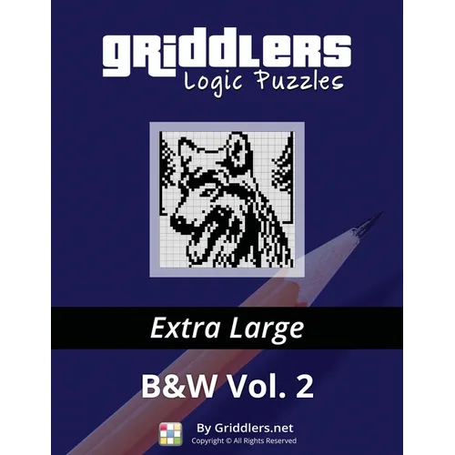 Griddlers Logic Puzzles - Extra Large - Paperback