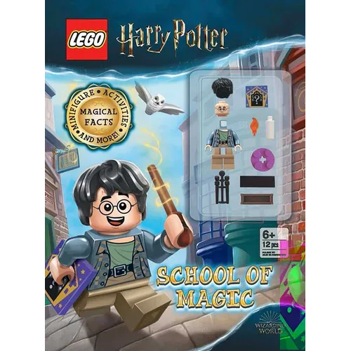 Lego Harry Potter: School of Magic: Activity Book with Minifigure - Paperback