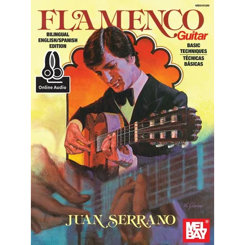Juan Serrano - Flamenco Guitar Basic Techniques - Paperback