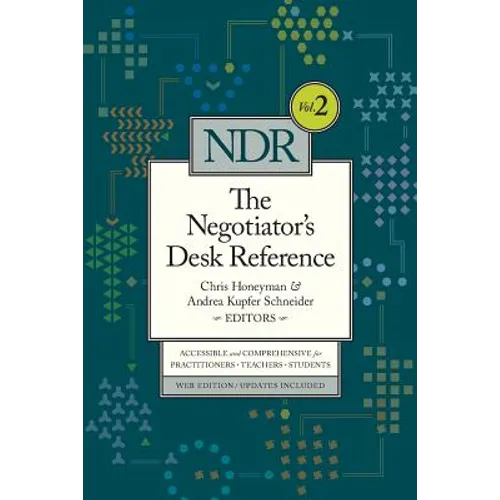 The Negotiator's Desk Reference - Paperback