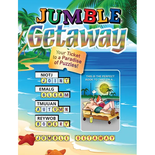 Jumble(r) Getaway: Your Ticket to a Paradise of Puzzles! - Paperback