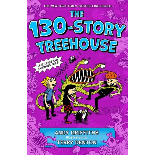 The 130-Story Treehouse: Laser Eyes and Annoying Flies - Hardcover