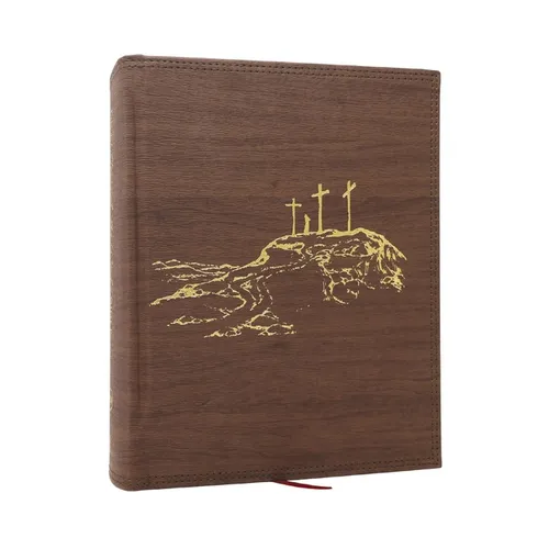 Nkjv, Journal the Word Reference Bible: Let Scripture Explain Scripture. Reflect on What You Learn (Brown Leathersoft Over Board, Red Letter, Comfort - Imitation Leather