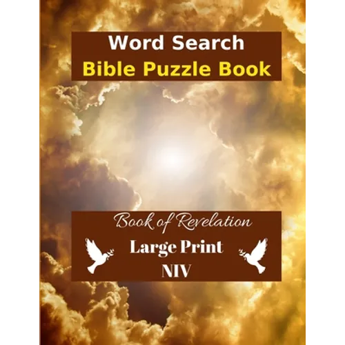 Word Search Bible Puzzle: Book of Revelation in Large Print NIV - Paperback