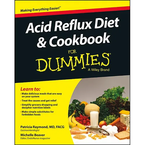 Acid Reflux Diet & Cookbook for Dummies - Paperback