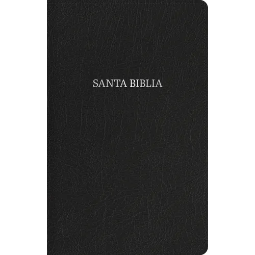 Rvr 1960 Biblia Compacta Letra Grande, Negro Piel Fabricada - Bonded Leather