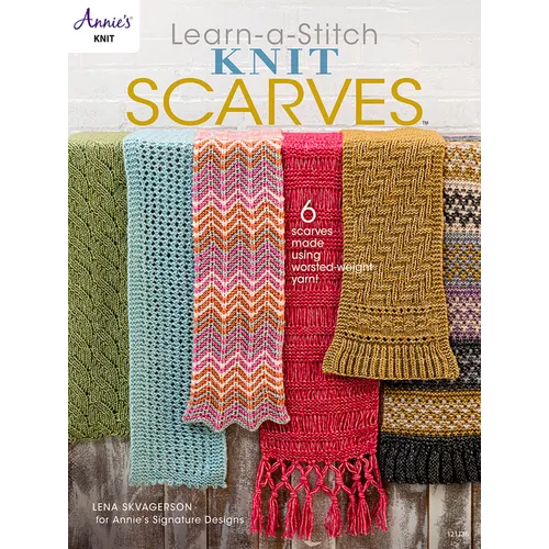 Learn a Stitch Knit Scarves - Paperback