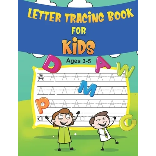 Letter Tracing Books for Kids Ages 3-5: Vol-09. Alphabet Tracing Book.Both Uppercase and Lowercase Letters. (Handwriting Practice). 8.5x11 inch - 100 - Paperback