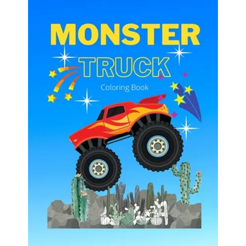 Monster Truck Coloring book - Paperback