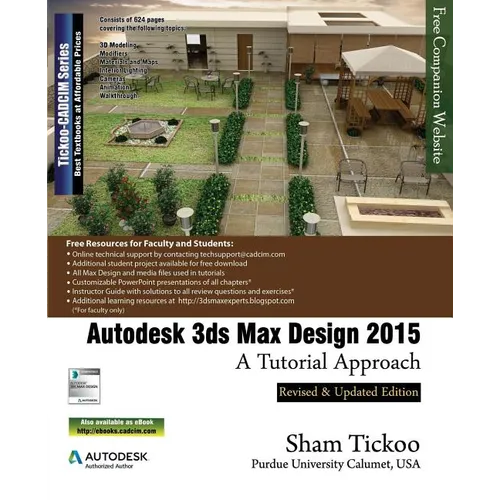 Autodesk 3ds Max Design 2015: A Tutorial Approach - Paperback