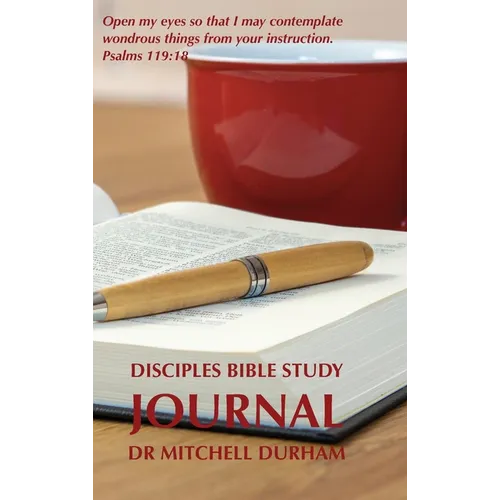 Disciples Bible Study Journal - Hardcover