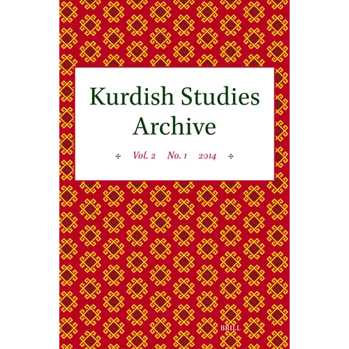 Kurdish Studies Archive: Vol. 2 No. 1 2014 - Paperback