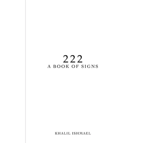 222: A Book of Signs - Paperback
