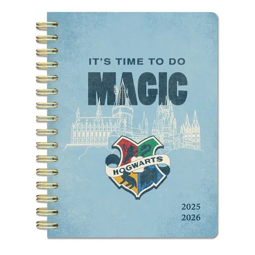 2025-2026 Harry Potter: Hogwarts Student Planner - Spiral