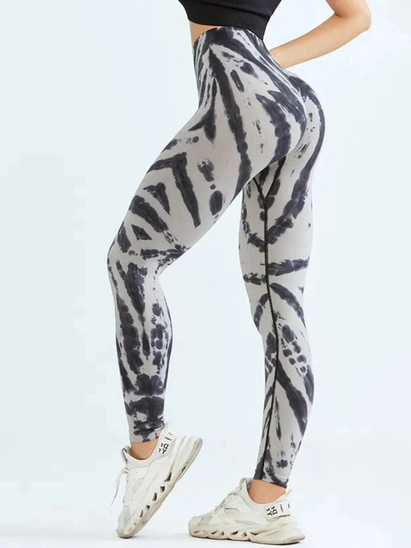π§ββοΈ Tie-Dye Seamless High-Waist Scrunch Butt Leggings