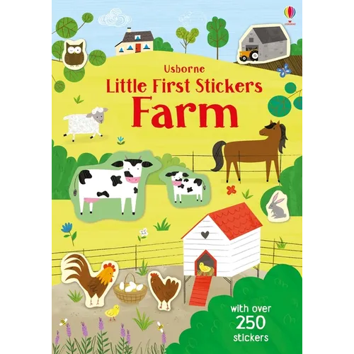 Little First Stickers Farm - Paperback