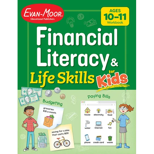 Financial Literacy and Life Skills for Kids, Age 10 - 11 Workbook - Paperback