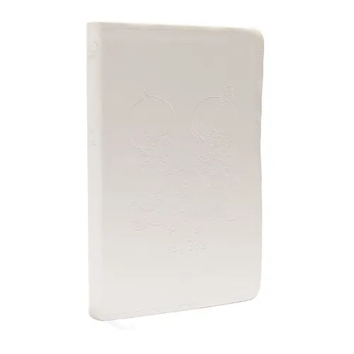 Nrsvce, Precious Moments Bible, White, Leathersoft, Comfort Print: Holy Bible - Imitation Leather