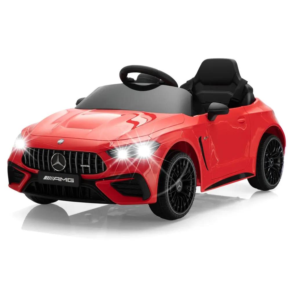 TOBBI 6V Licensed Mercedes-Benz AMG CLE53 Electric Kids Ride-On Car
